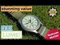 Lorus LUMIBRITE field watch. BEST watch in the world under £100?!
