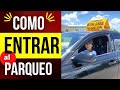 PRÁCTICAS de MANEJO COMO ESTACIONAR UN AUTO EN EL PARQUEO CORRECTAMENTE PASO A PASO.