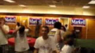 Calling it for Markell and speeches