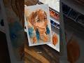Zanka in watercolor #gachiakuta #watercolor #animeshorts #zanka #watercolorart