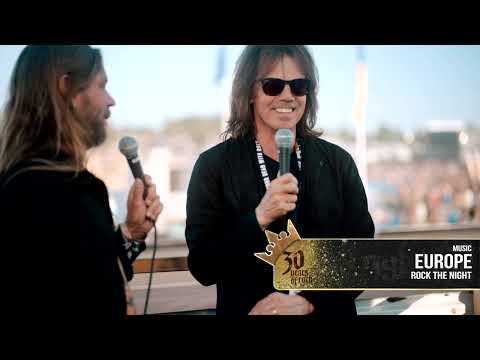 Sweden Rock Online: Interview with Europe at Sweden Rock Festival 2023