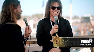 Sweden Rock Online: Interview with Europe at Sweden Rock Festival 2023