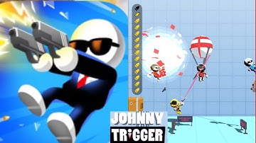 Johnny Trigger level 183-190 iOS gameplay **(Crazy Headshots)**