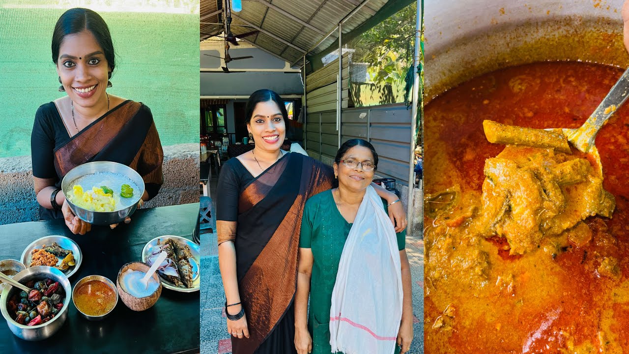 വെളുപ്പിന് 5 മണിക്ക് ചെന്നാലും 70 രൂപക്ക് പഴങ്കഞ്ഞി കിട്ടുന്ന ശ്യാമളാമ്മയുടെ വീട്|