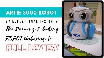 ARTIE 3000 Robot by Educational Insights | The Drawing & Coding ROBOT Unboxing & Honest Review