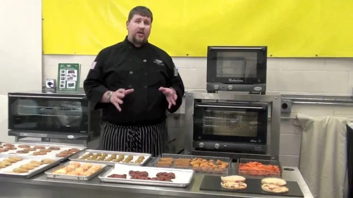 Cadco Countertop Convection Oven Demo