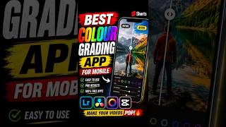 Best Colour Grading App For Mobile. #viral #smartphone #app #lightroom #youtubeshorts