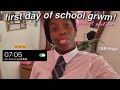 First day of school grwm year 9  8th grade uk edition 