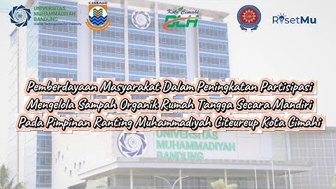 DARURAT SAMPAH ! Dosen UM Bandung Turun ke Lapangan Bantu Atasi masalah SAMPAH di Masyarakat