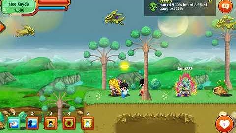 Ngọc rồng online mở skill 2 ( atomic và cái kết ) :D