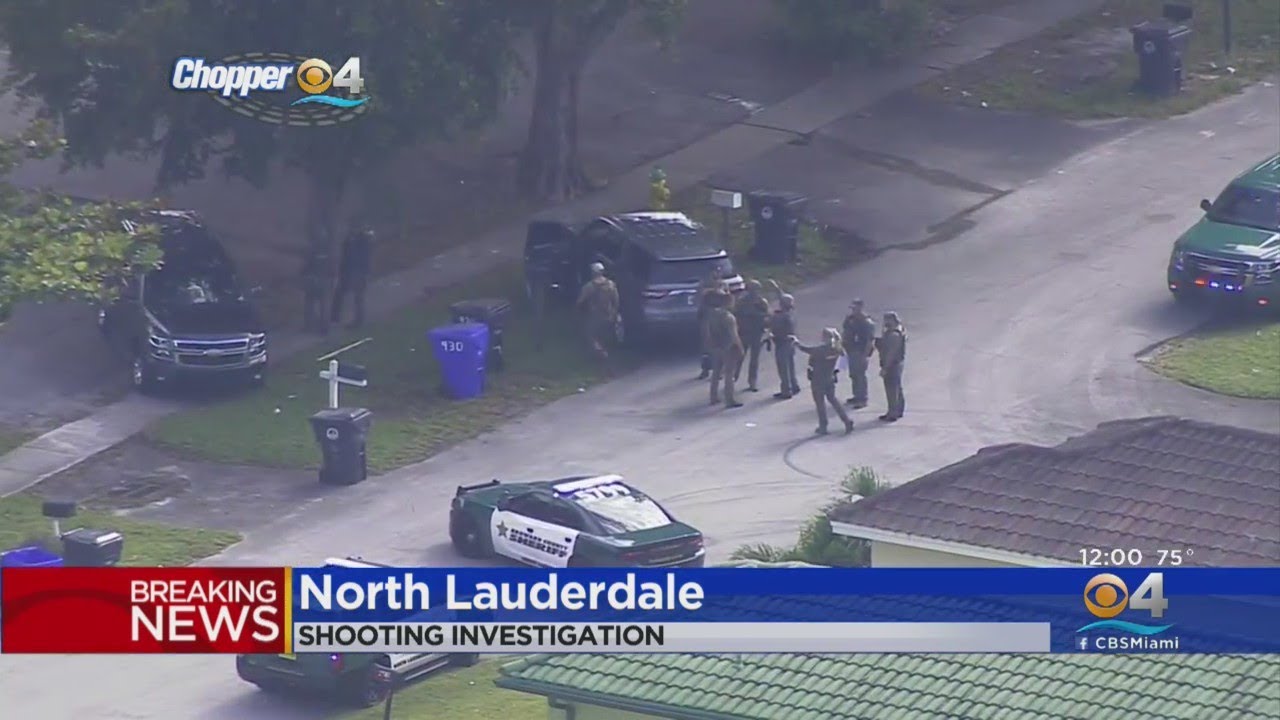 Shooting Investigation In North Lauderdale - YouTube