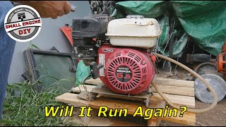 Getting a Honda GX200 Running Again and adding a Hipa Dual Fuel Carburetor