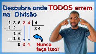 Divisão | descubra qual o erro mais frequente.