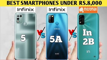 Infinix smart 5A Vs infinix smart 5 Vs Micromax in 2B ⚡ micromax in 2b vs infinix smart 5a