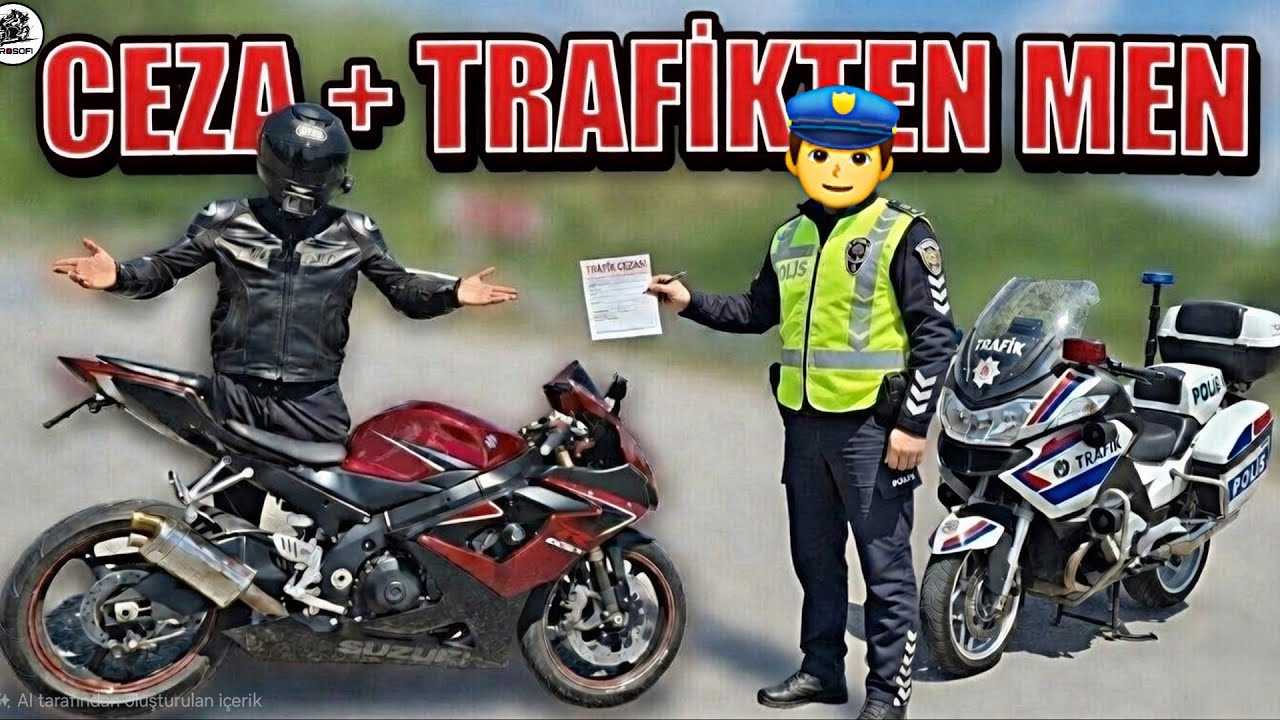 CEZA YEDİM / MOTOR TRAFİKTEN MEN !.. VAY BAŞIMA GELENLER 