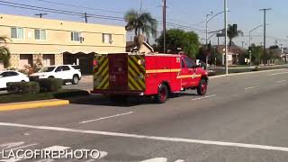 LACo.FD Engine & Squad 115 responding