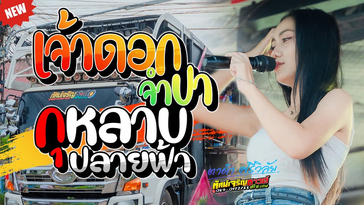 เพราะมาก!! เจ้าดอกจำปา + กุหลาบ + ปลายฟ้า #ตาดำศรีวิลัย  #รถแห่ทัศน์เจริญซาวด์