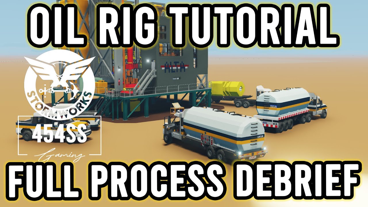 Stormworks: ALTArig Oil Rig Drilling FULL Tutorial - YouTube