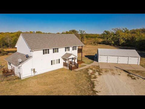 6348 SE Bluestem Rd., Leon, KS home video tour
