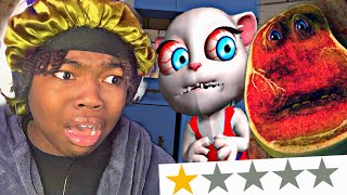 PLAYING THE WORST IPHONE GAMES⁉️| 3 scary games