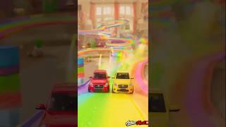 लाल कार vs पीली कार 🚗 | छोटी कार रेस | Kids Toy Car Race Shorts