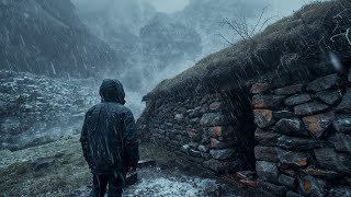 "Traditional BushCraft Stone House Construction in the Himalayas"