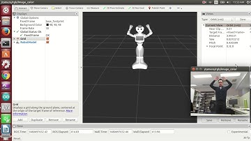 Pepper Robot Mimicking Human Gesture