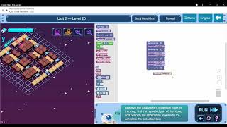 ICode Hackathon Unit 1 Level 20 Repeat Practice