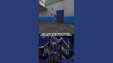 Big Brain Sniper Spot For Search And Destroy in CODM 💀