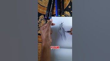 How to Draw HANDS like a Pro!! ✋✍️#arttutorial #foryou #shorts #drawing #awesome #satisfying #draw