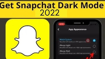 How to Enable Dark Mode in Snapchat on iPhone 2025 in iOS 18