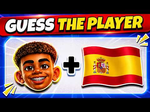 Guess The Football Player By Emoji & Song ⚽🎵 Ronaldo, Messi, Haaland, Yamal