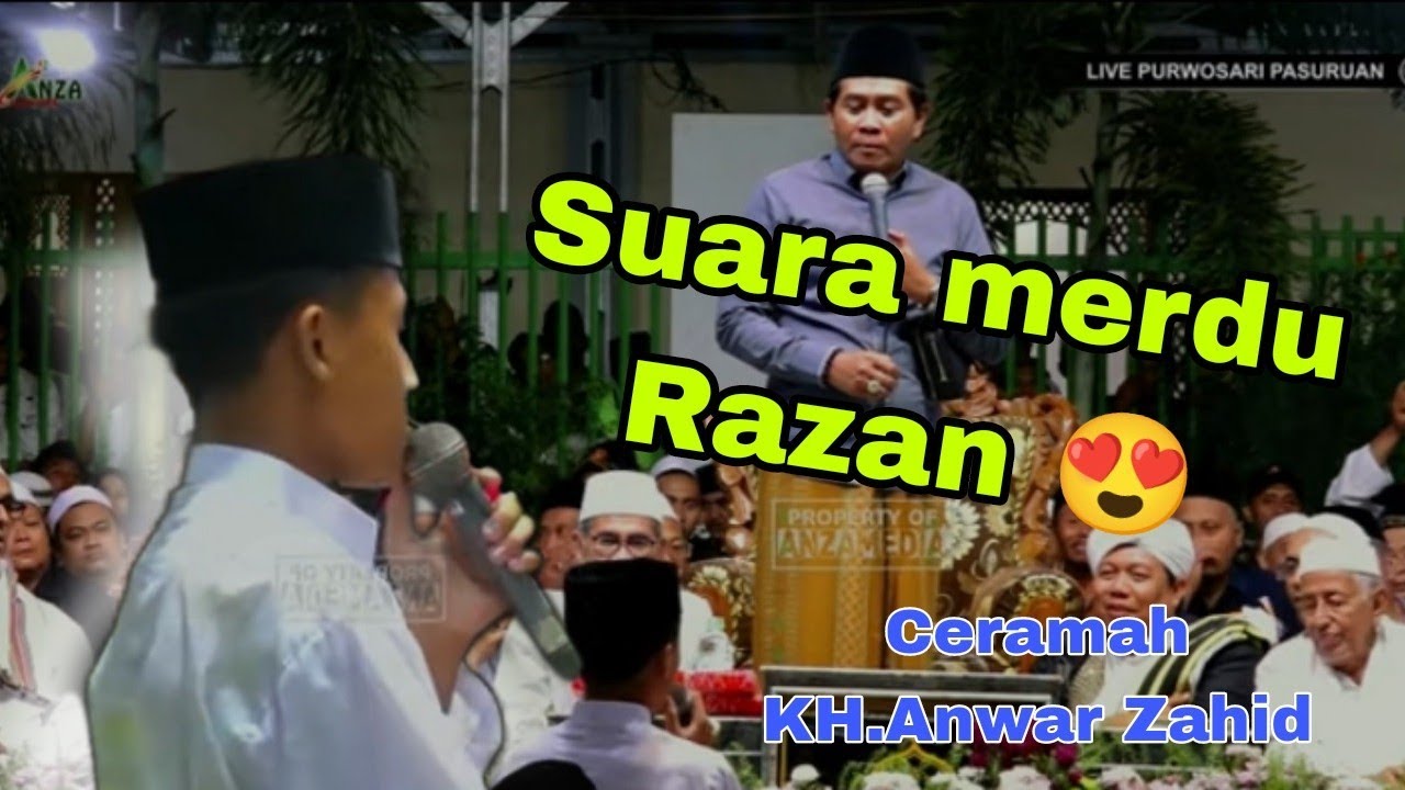 Suluk Ya Hujrotan || KH.ANWAR ZAHID suara merdu remaja bernama RAZAN