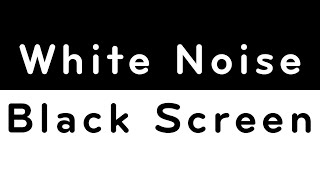 White Noise Black Screen | Sleep, Study, Focus  | 10 Hours