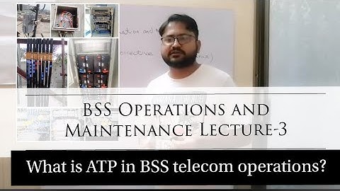 Telecom BSS Operations and Maintenance Lecture-3