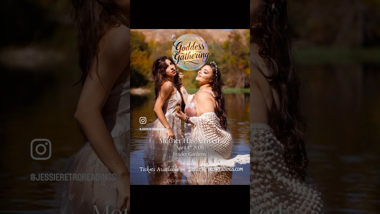 Билет на Goddess Gathering доступен на JessieRetroReadings.com
