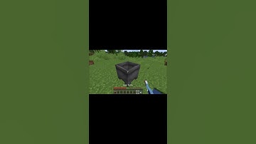 How to make infinite water source from only 1 bucket of water #shorts #minecraft #gaming #echo