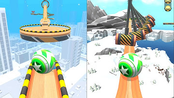 Sky Rolling Ball 3D - All Levels Gameplay Android, iOS #30 ( Level 207 - 212 )