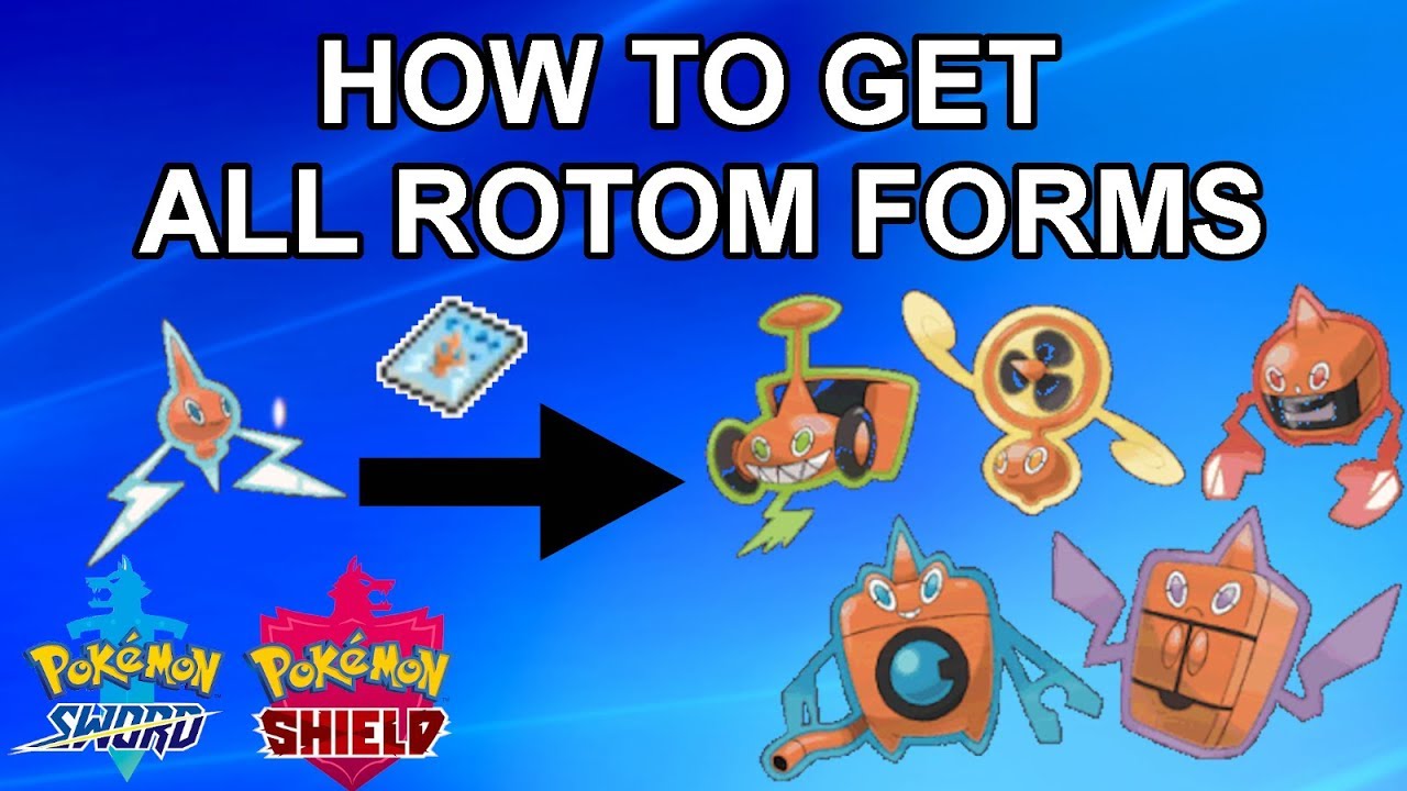 Pokémon Sword & Shield: How To Get The Rotom Catalogue & Change Forms