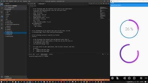 Flutter || Create Circular Slider Progress Bar & Spinner (Arabic)