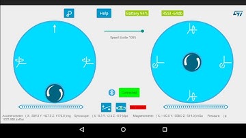 STEVAL-FCU001V1 - Part 2 - BLE Android app for drone control