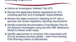 Investigator Initiated Trials Trailer