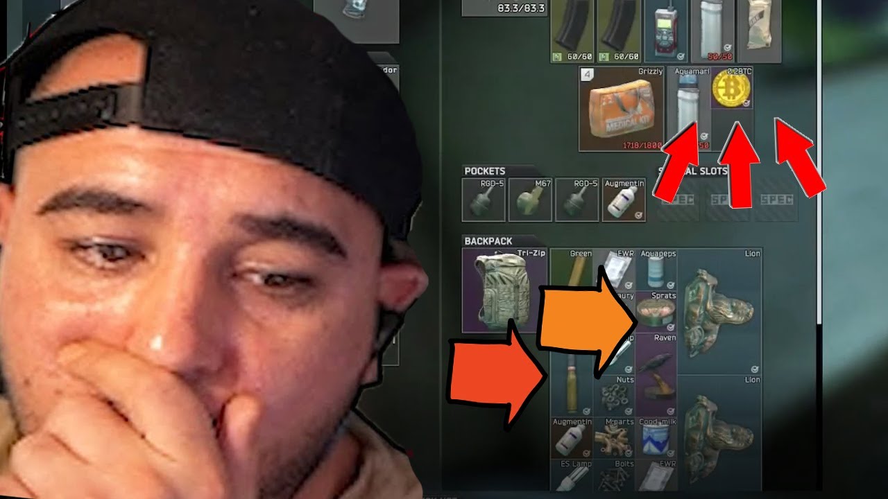 STREAMER LOOT RAID glorious_e eft YouTube