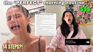 I Tried A Billionaire's Morning Routine! (why do they do this?) Net Worth