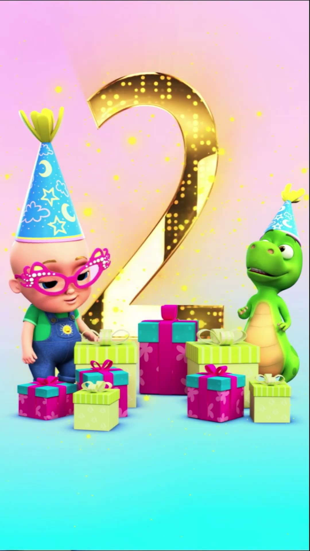 Happy New Year 2025 ? | Kids Songs \u0026 Fun New Year Celebration | LooLoo Kids