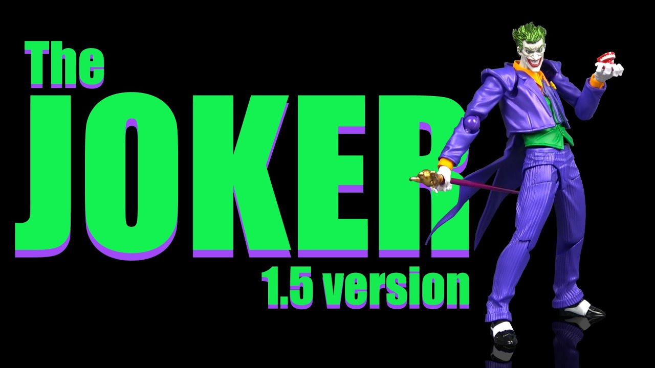 Ep659 Amazing Yamaguchi Revoltech The Joker (1.5 version) REVIEW