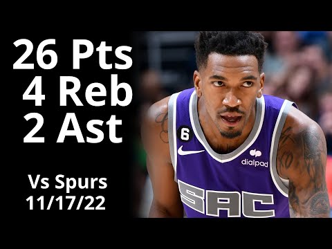 Malik Monk 26 Pts 4 Reb 2 Ast vs Spurs Highlights