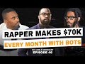 Rapper makes 70k with spotify bots music industry exposed  no labels necessary 46 ft chad focus