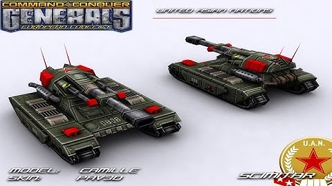 C&C Generals Zero Hour European Conflict - UAN Gameplay #1