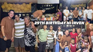 VLOG #742 : 29TH BIRTHDAY SA AKONG APO NGA SI IRVEN